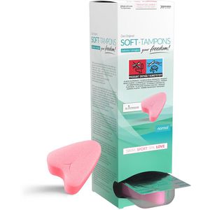 JOYDIVISION Tampons Soft-Tampons, Normal, fadenlos, aus Schaumstoff, 10 Stück