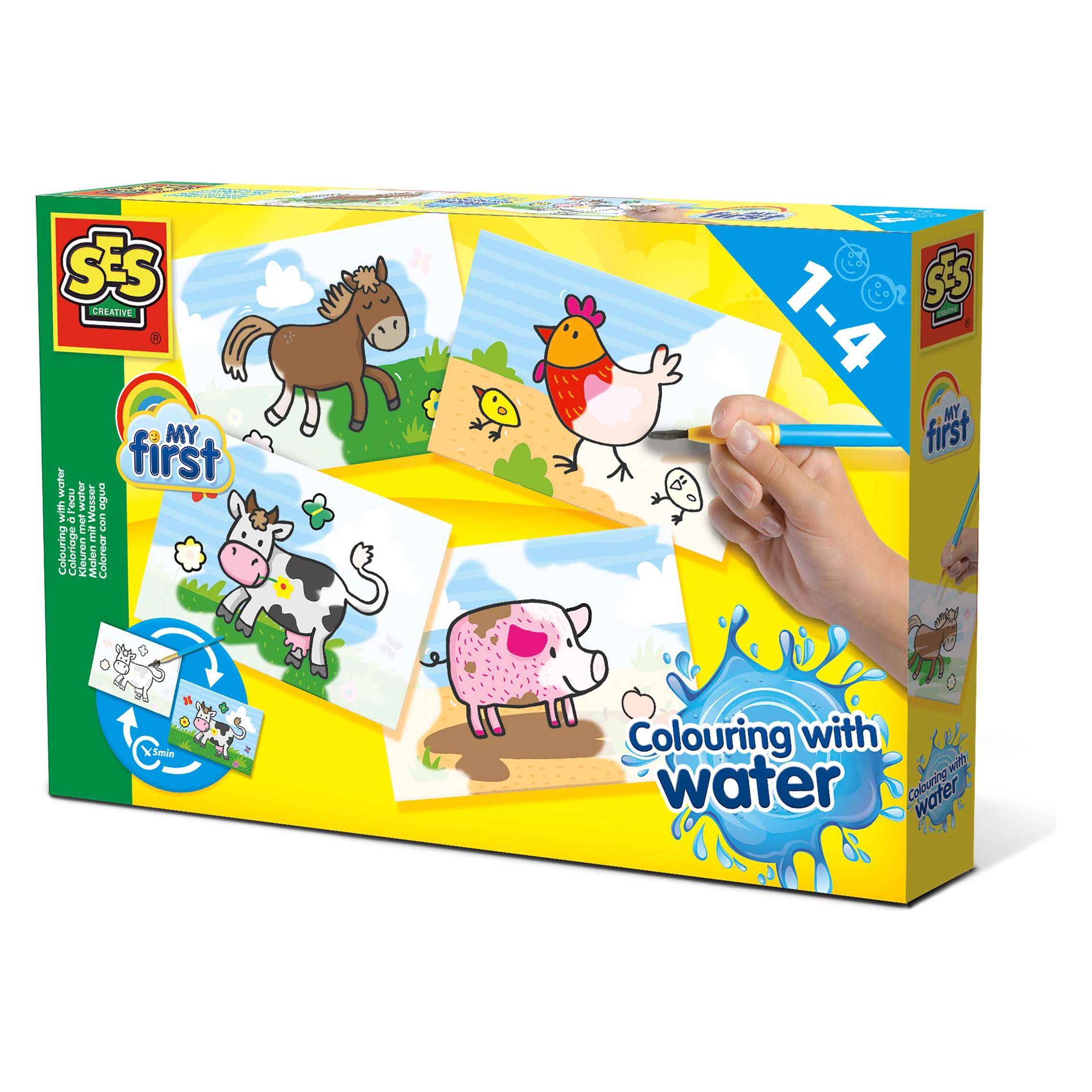 Ses Meine ersten Farben mit Wasser - Nutztiere (340.14455)