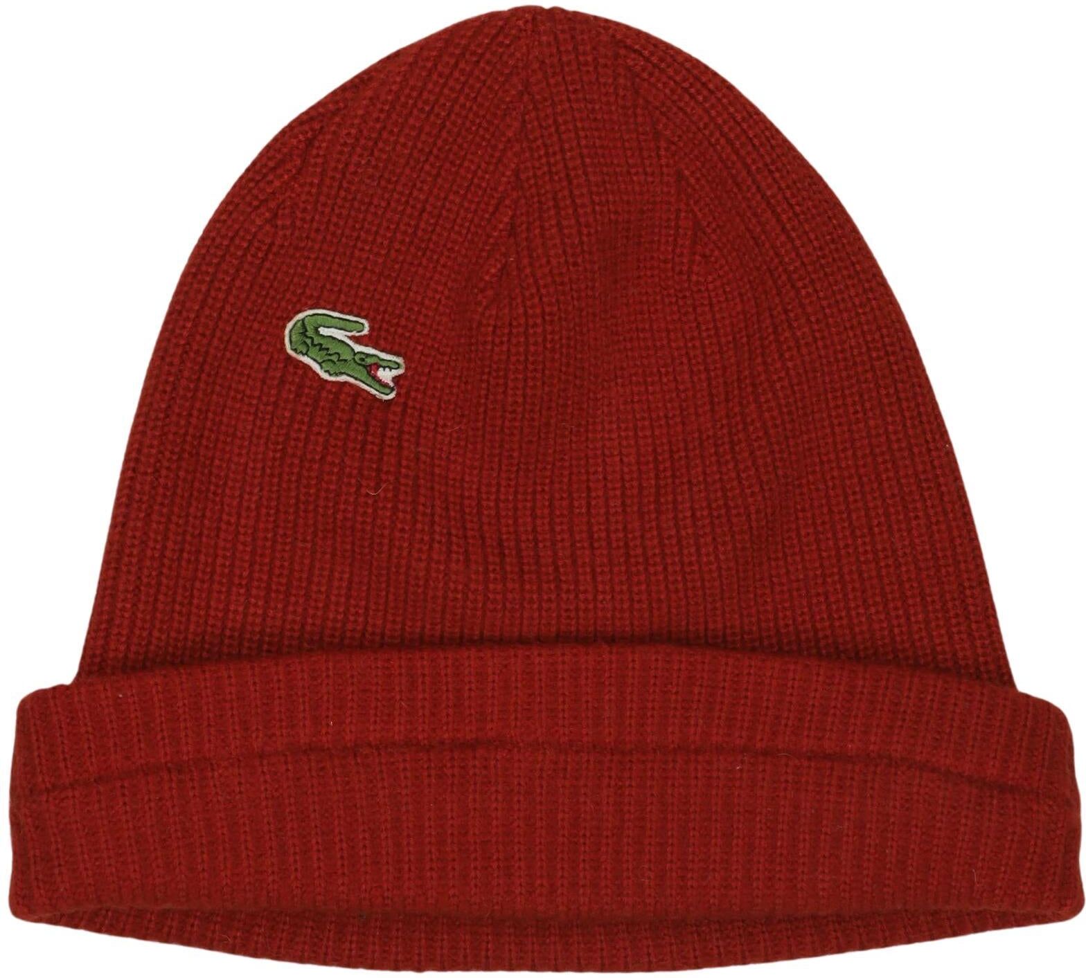 Lacoste Damen Hut oder Mütze, Rot, Gr. Onesize, kein / Etikett - Second Hand