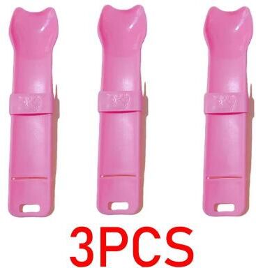 Inspired Finds Long Handle Cat Treat Spoon And Wet Food Feeder 3pcs pink Pink Pink