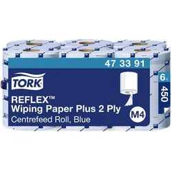 Tork Wischtuch Reflex&trade xx, Haushaltspapier, Blau