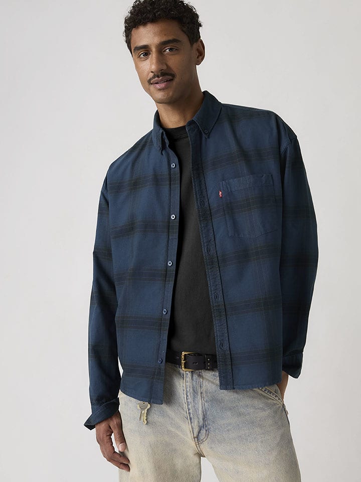 Levi's Hemd - Comfort Fit - in Dunkelblau - L