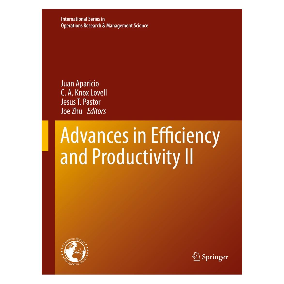 Springer Advances in Efficiency and Productivity (Englisch, Hardcover, C. A. Knox Lovell, Jesus T. Pastor, Joe Zhu, Juan Aparicio) (9783030416171)