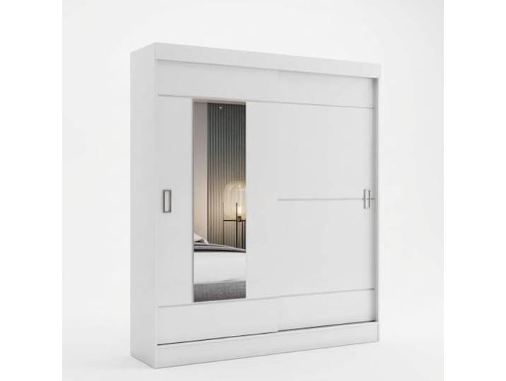 Befara KLEIDERSCHRANK MIT SCHUBLADEN Bayron - Weiss