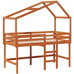 vidaXL, Bett, Loft Bett (90 x 190 cm)