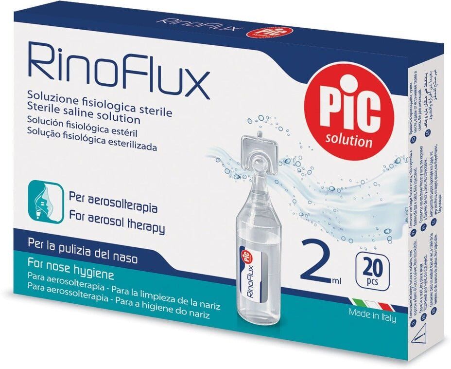 Pic Solution Rinoflux soluzione fisiologica 20 flaconcini 2ml