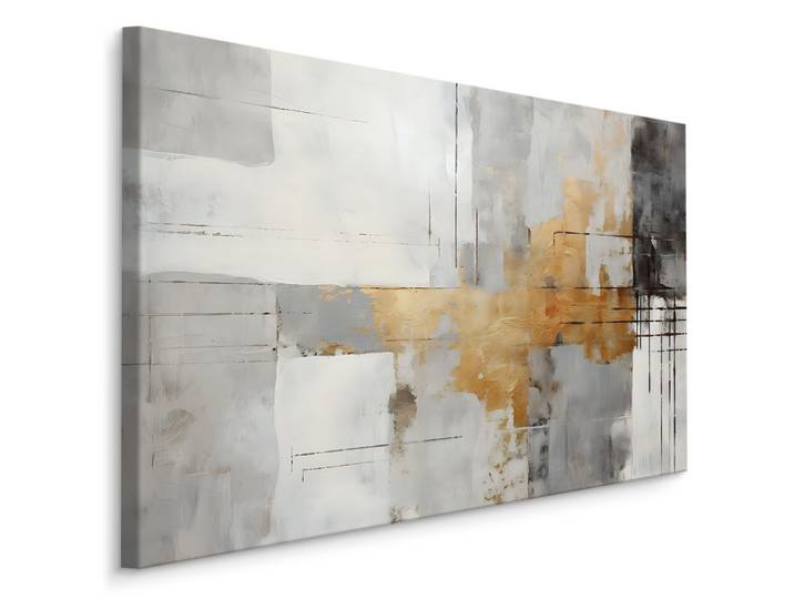 LEINWANDBILD Abstraktion Moderne Kunst 120x80