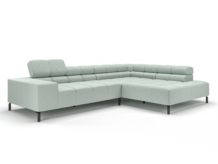 Candy Wilson Matrix Ecksofa mit motorische Sitztiefenverstellung
