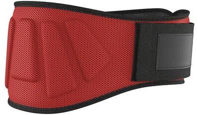 Inspire Select Weight Lifting Waist Belt Adjustable Lumbar Back Support Belt For Gym, Powerlifting, Squats & Strength Training red xs