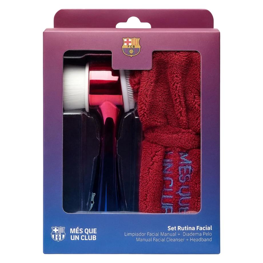 FC Barcelona Set :, Gesichtsreinigungsbürste +, Keine, Keine, Stirnbänder (Gesichtspflege Set) (74847909)
