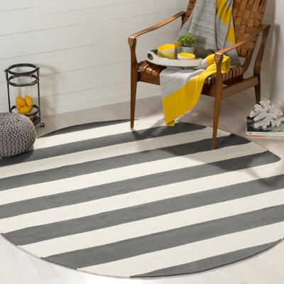SAFAVIEH Handmade Montauk Caspian Stripe Cotton Flatweave Rug