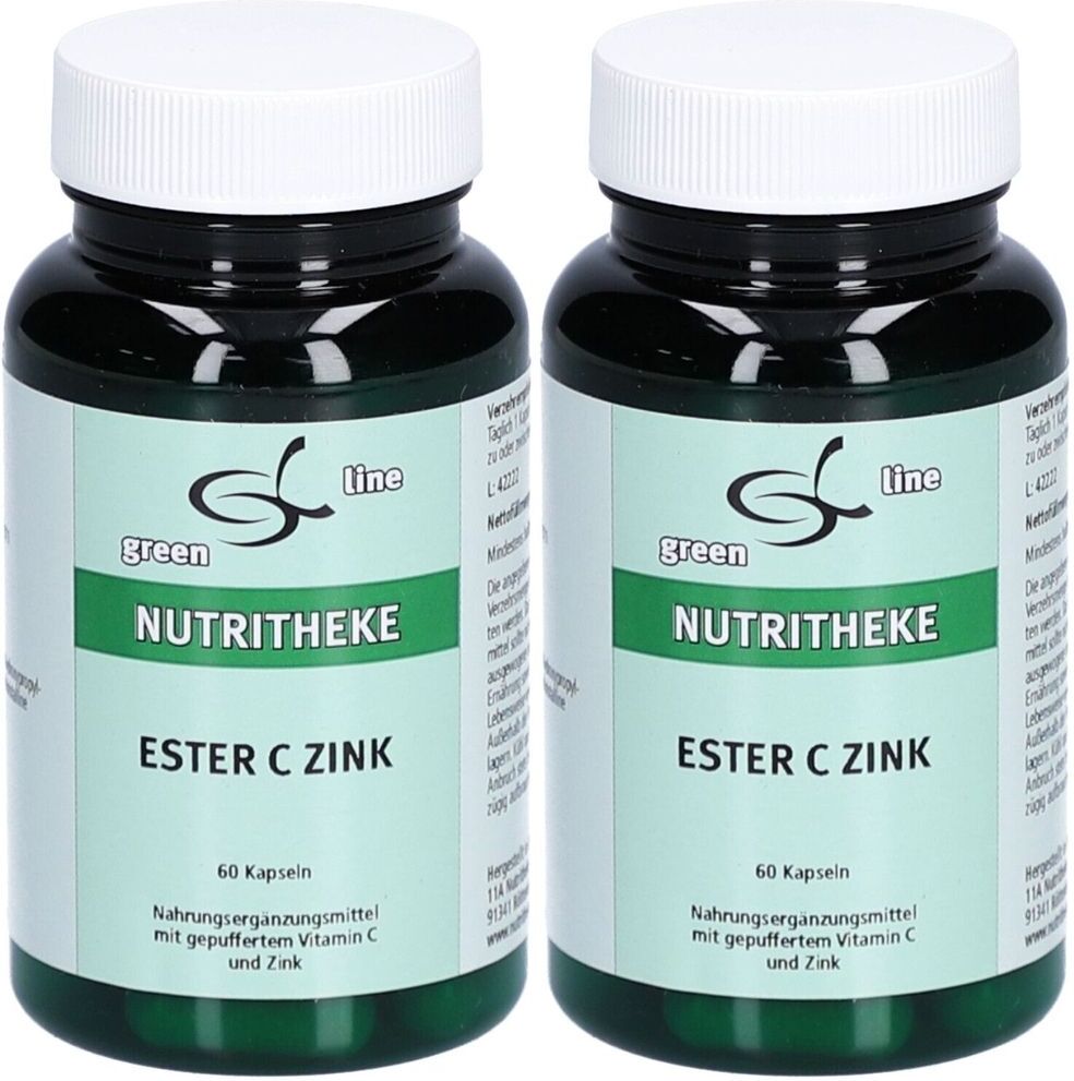 Nutritheke Ester C Zink Kapseln 2x 2x60 St