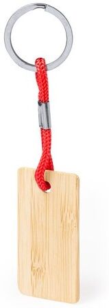 Porte-Clés Personnalisable - Recbam bambou rouge