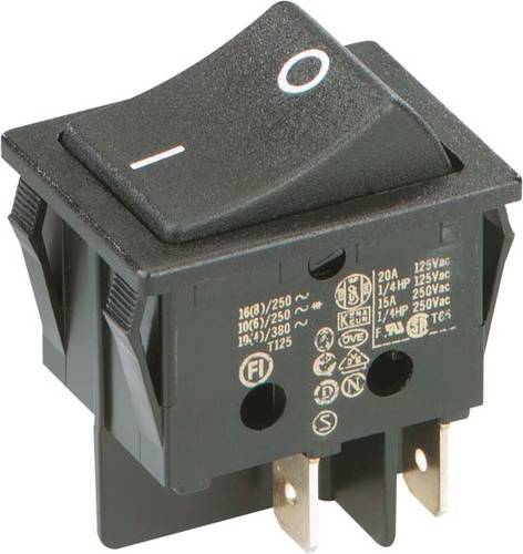 Bachmann 924095 Einbau-Schalter Schwarz