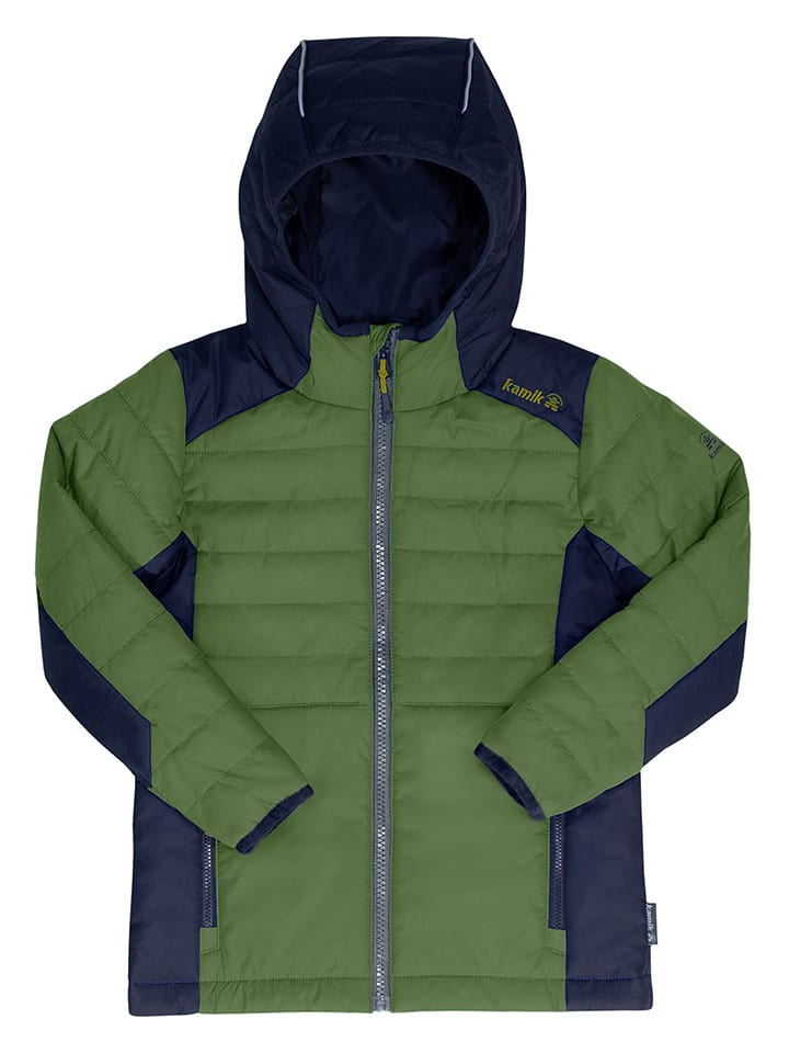 Kamik Dünne Ganzjahres-Steppjacke "Neel" in Grün - 104