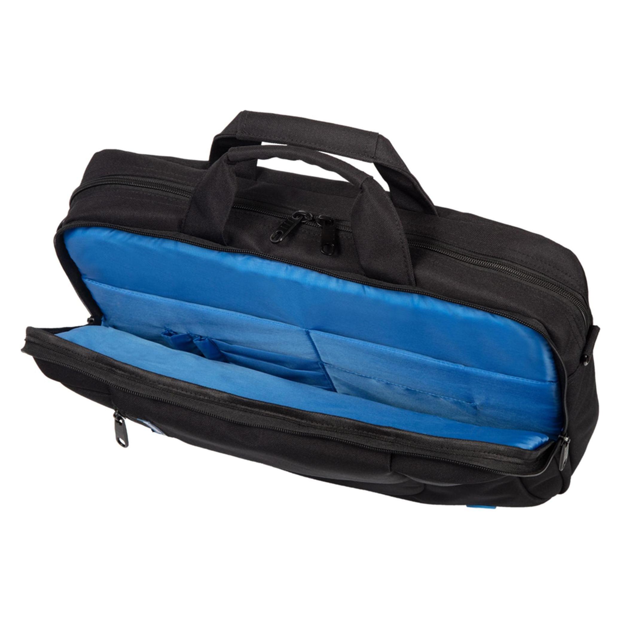 Lightpak Laptoptasche RPET Kunstfaser schwarz (17", Universal) (46202)
