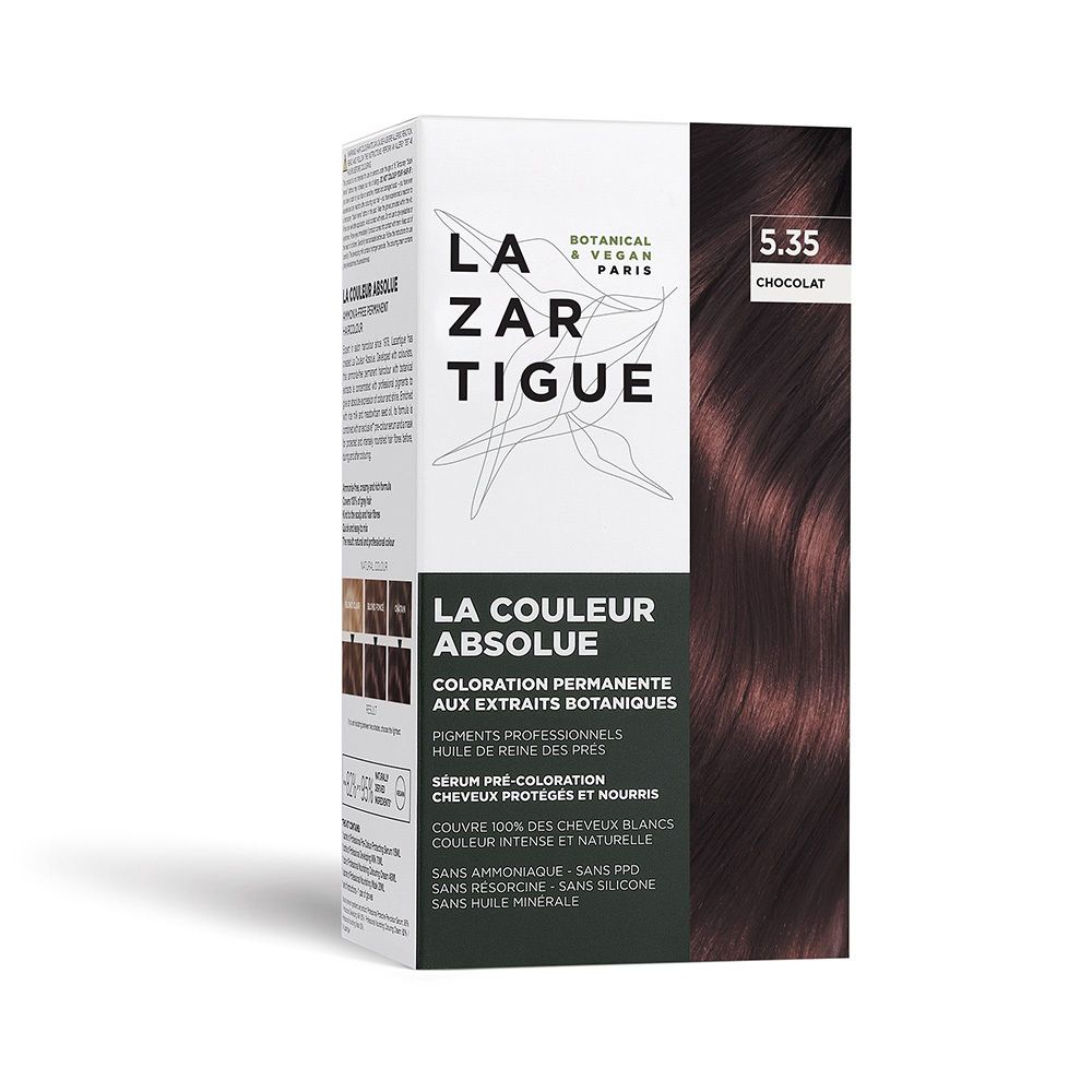 Lazartigue La Couleur Absolue 5.35 Chocolate 60 ml Kombipackung