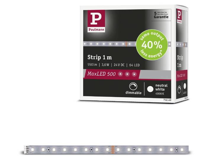 Paulmann MaxLED 500 LED Strip Neutralweiß Einzelstrip