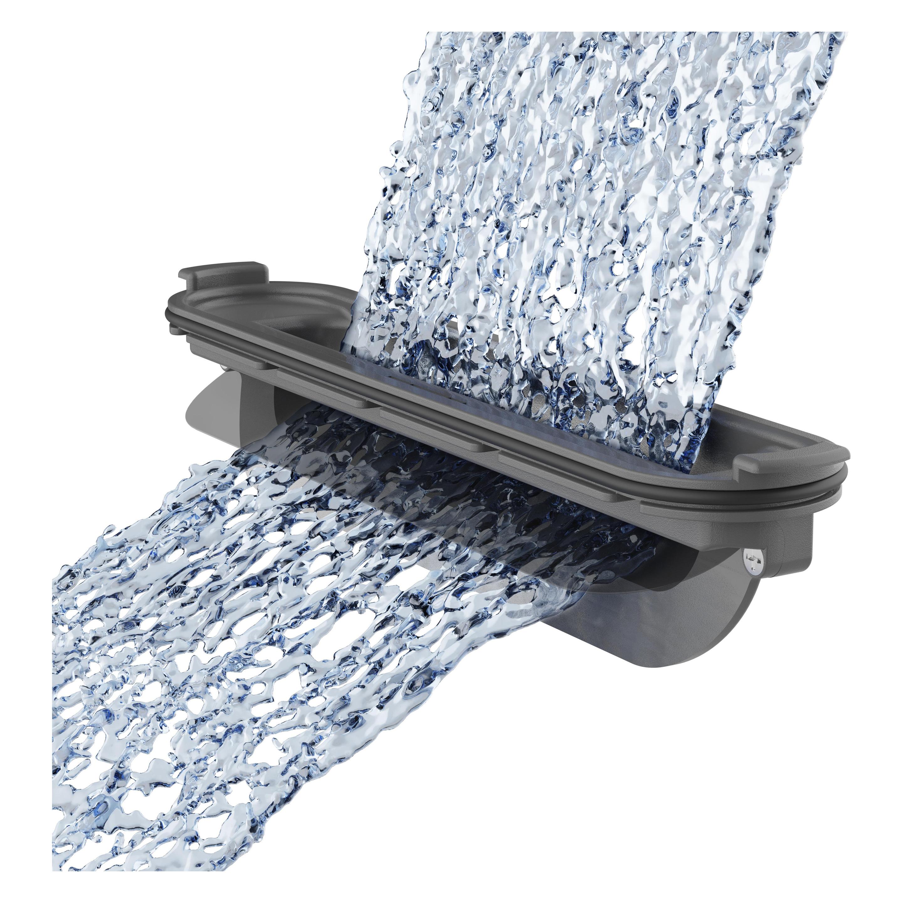 hansgrohe RainDrain Rock Fertigset Duschrinne (600 mm) (56029000)