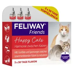 CEVA Feliway Friends Pheromon-Nachfüllpackung, 48 ml, 3er-Pack