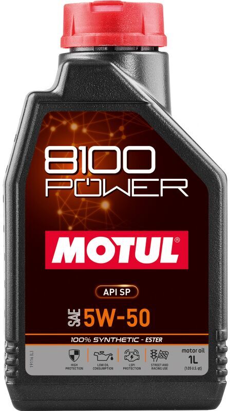 Motul Motoröl 8100 Power 5w-50 [1l] 111811 1l Für Ford