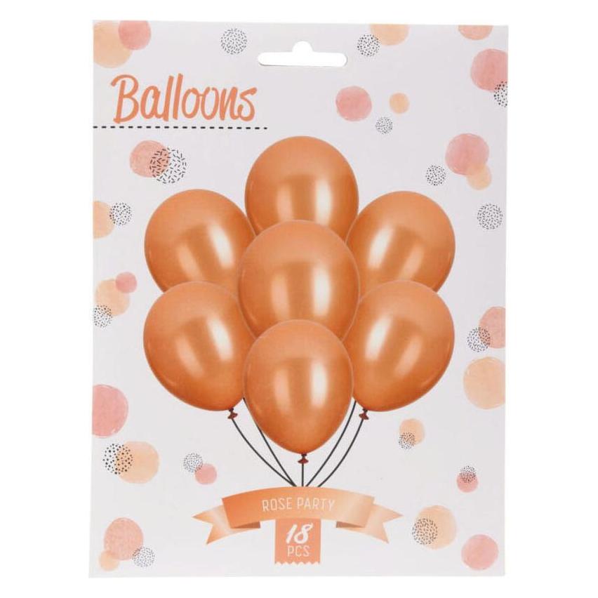 Luftballons 18St. 12 Zoll Rose G (18x) (47465770)