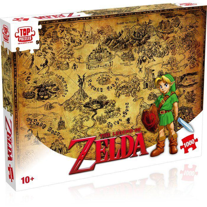 Winning Moves Puzzel The Legend of Zelda: Hyrule – 1000 stukjes