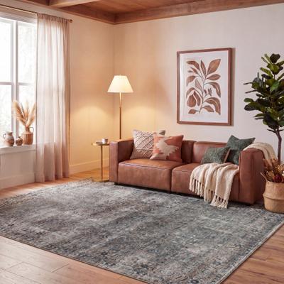 SAFAVIEH Tucson Machine Washable Slip Resistant Alis Traditional Rug