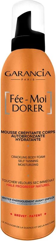 Garancia - Fée-Moi Dorer, Mousse crépitante Corps Auto-Bronzante, Hydratante, 200 ml