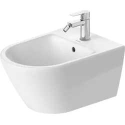 Duravit D-Code Wand-Bidet 27271500002 36x54cm, mit Hahnloch, Überlauf, weiß
