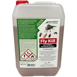 Schopf Fly Kill - gegen Stallfliegen und kriechendes Ungeziefer, 5 Liter