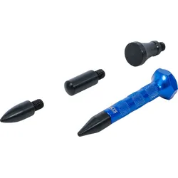 BGS Aluminum-Ausbeulstift mit auswechselbaren Spitzen | 100 mm