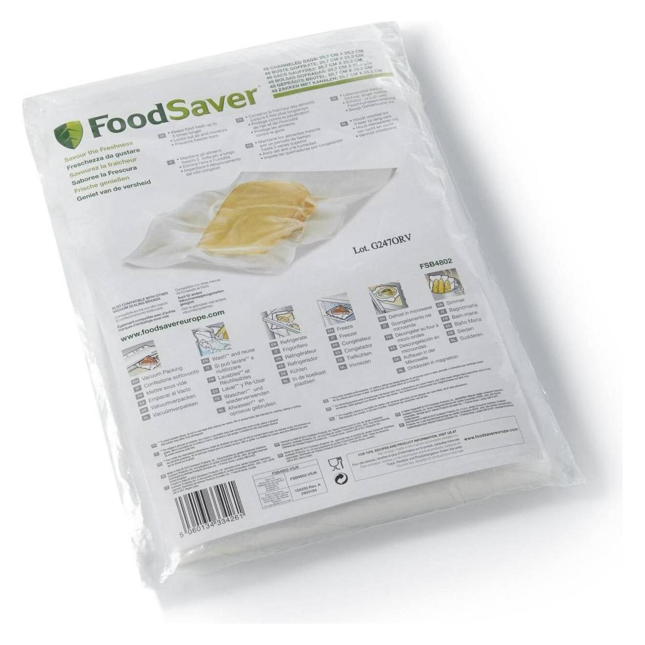 FoodSaver Vakuumierbeutel (48 Beutel) (FSB4802-I)