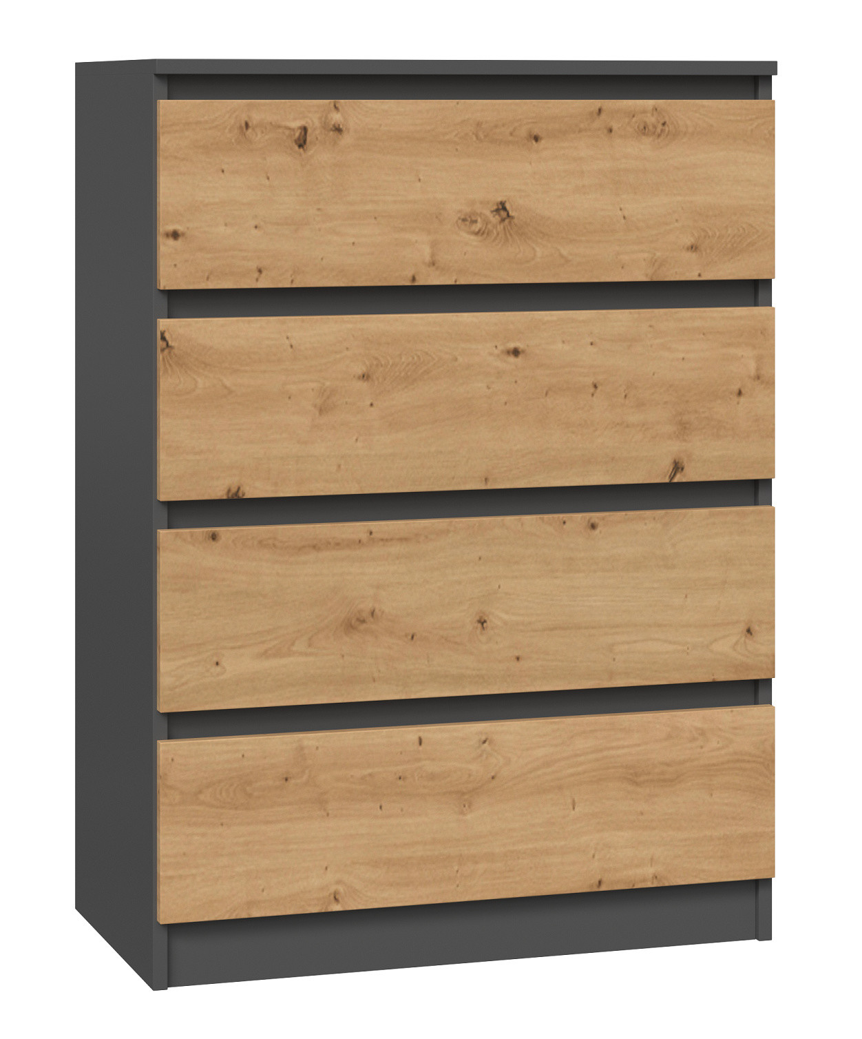 Topeshop M4 dressoir antraciet/artisan