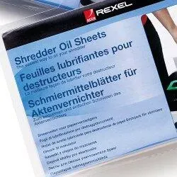 Rexel Aktenvernichter-Ölblätter 12 Blatt