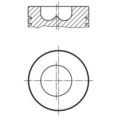 MAHLE Kolben 009 89 02