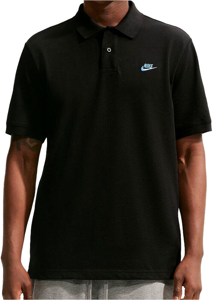 Nike club polo manga corta hombre Negro (XS)