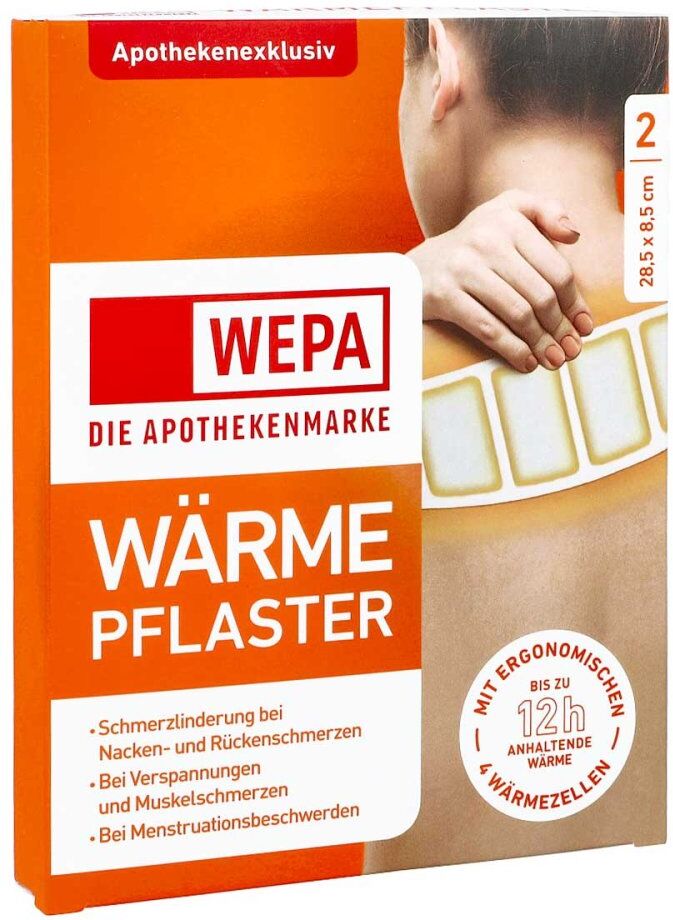 Wärmepflaster Nacken/Rücken 8,5x28,5 cm Wepa