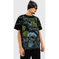 Affliction Midnight Curse T-Shirt black Gr. XL