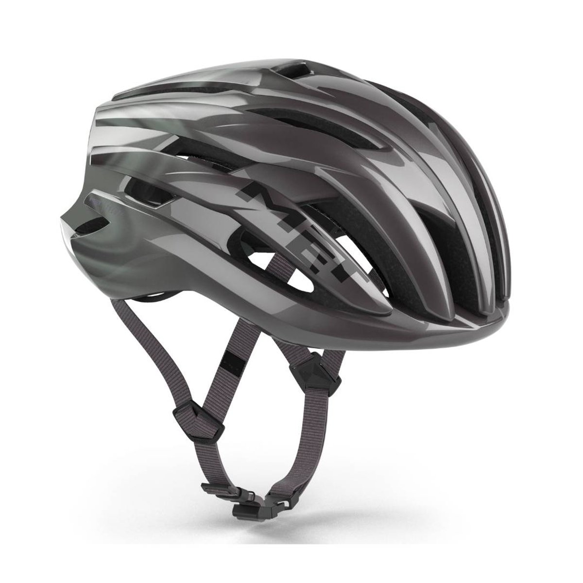 Capacete Met Trenta Mips Cinza Preto, Tamanho S (52-56 cm) Unisex