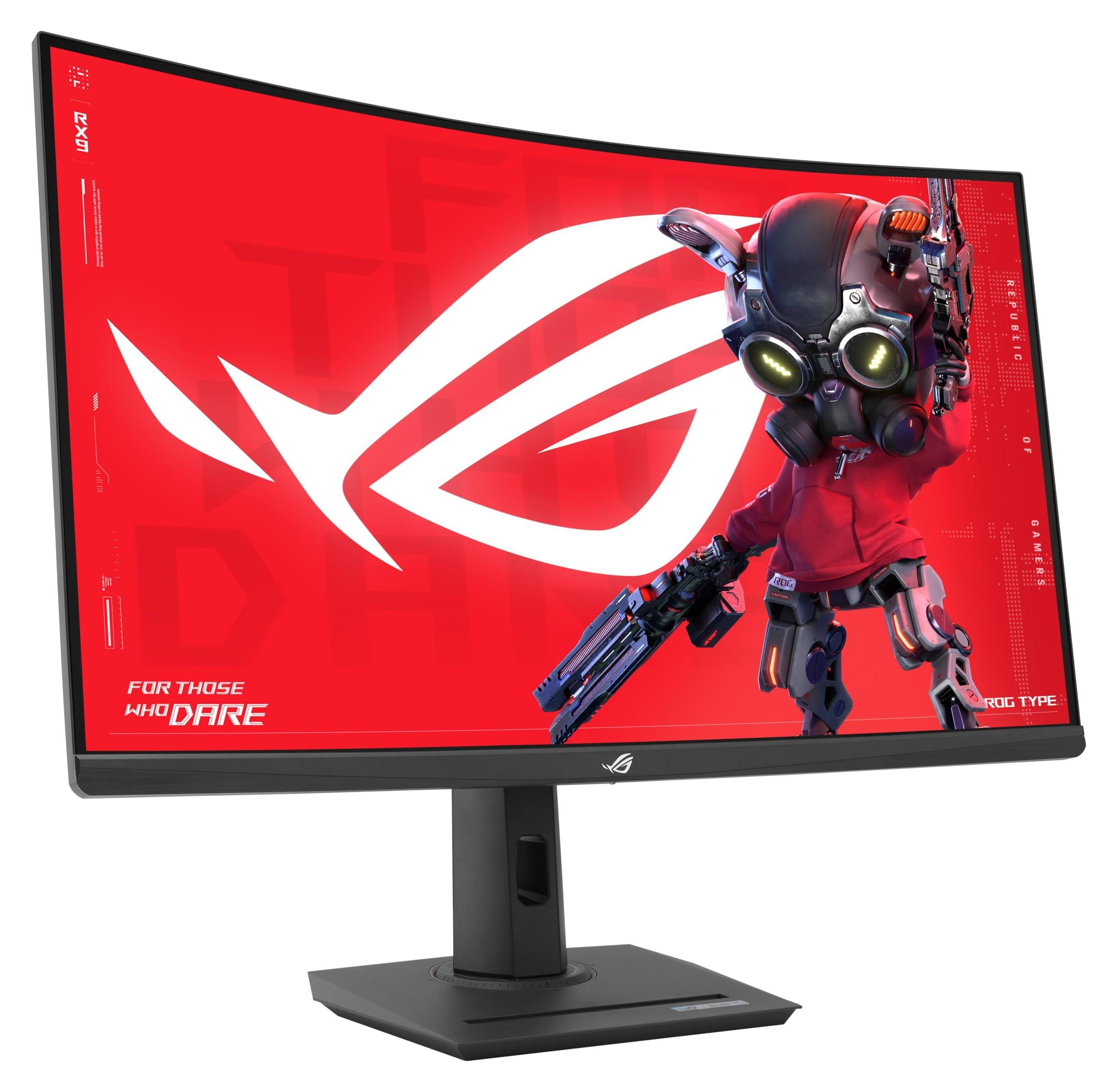 ASUS ROG Strix XG32WCMS, 80 cm (31.5"), 2560 x 1440 Pixel, Quad HD, LCD, 1 ms, Schwarz