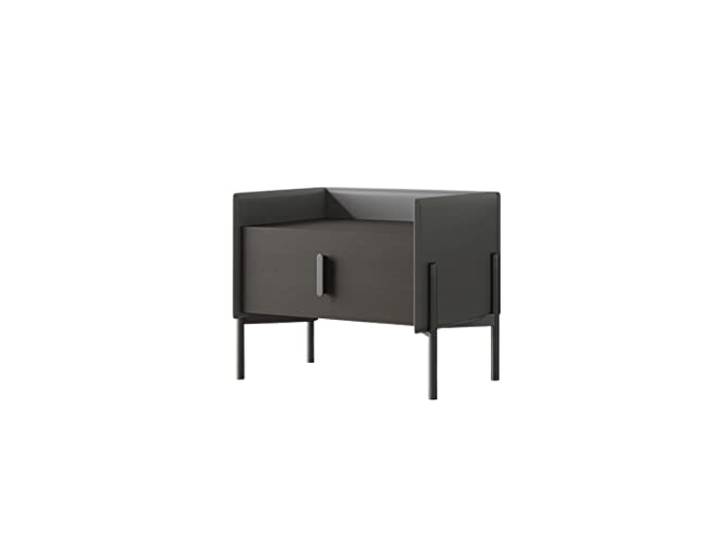 OGOODLE Nachttisch, modern, minimalistisch, Nachttisch, abnehmbarer Stauraum, Nachttisch, geeignet für Wohnzimmer, Esszimmer, Schlafzimmer, Beistelltische (E)