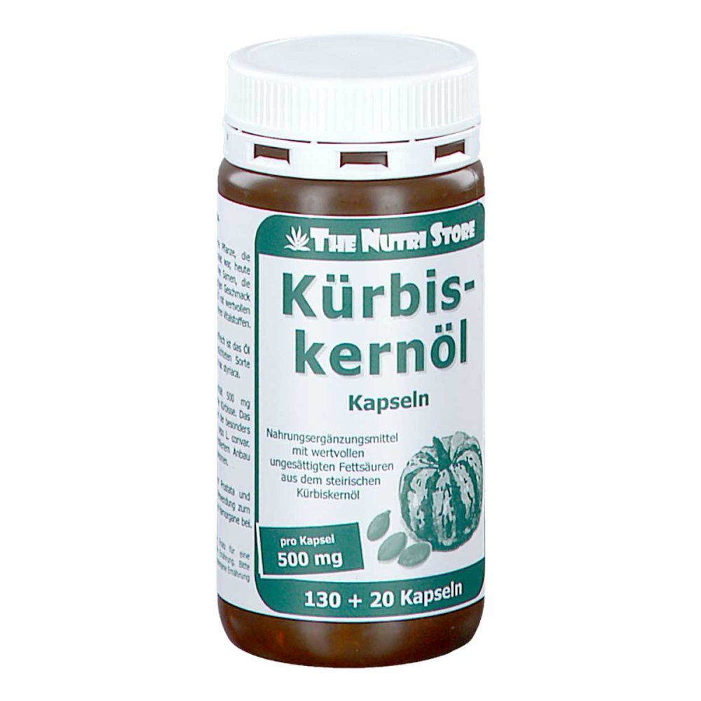 Hirundo Products Kürbiskernöl 500 mg Kapseln 09222050