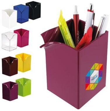 Batterie bureau externe personnalisable polystyrène (PS) jaune