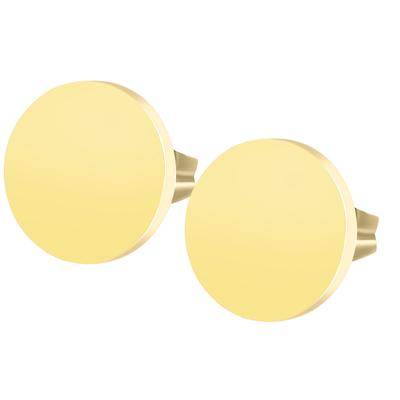 Paar Ohrstecker ADELIA´S "Ohrringe – Ohrstecker aus Edelstahl", Damen, Gr. Damen, Edelstahl, gold, Ohrringe, Ein Geschenk, das Freude macht