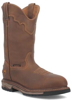 Dan Post Boots Journeyman Comp Toe - Mens 12 Brown Boot Medium