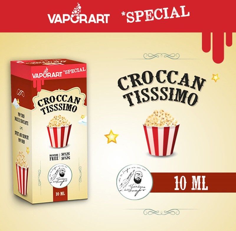 VaporArt IT Croccantissimo Vaporart Liquido Pronto Da 10 Ml