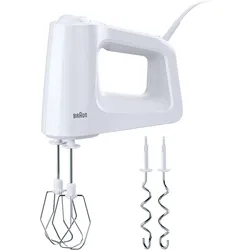 Braun MultiMix 3 HM 3000, Handmixer, Weiss