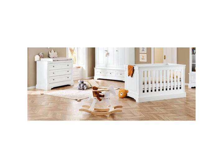 BABYZIMMER Weiß, Holzwerkstoff