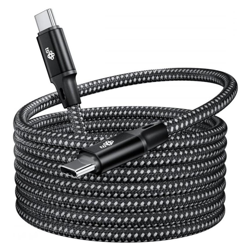 NoName Kabel USB Kabel magnetyczny USB C-USB C 1m czarny (1 m, 60 W) (69483008)